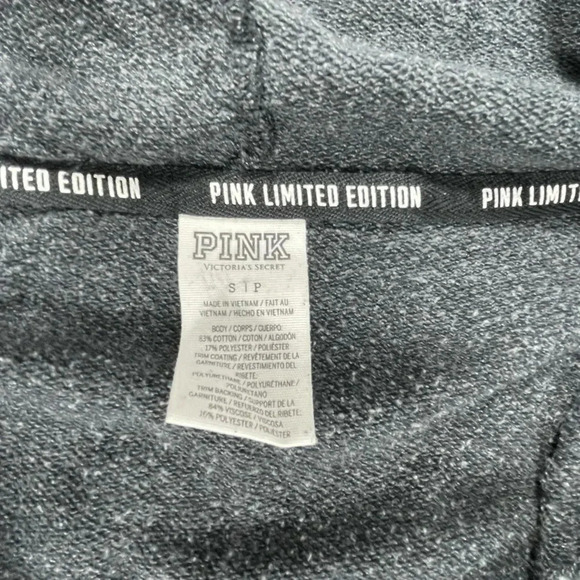 PINK Victory  Secret Limited Edition Full Zip Hoodie Size Small - Picture 6 of 6